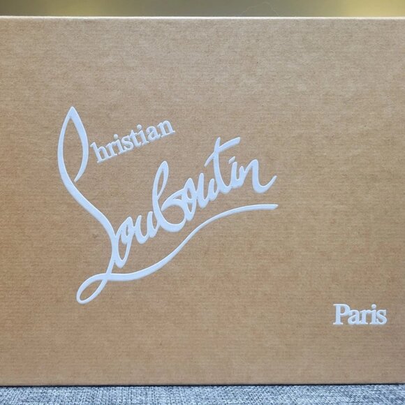 Excellent Condition Christian Louboutin SO KATE 100 Metallic Loubi Red Heels! - Picture 14 of 16